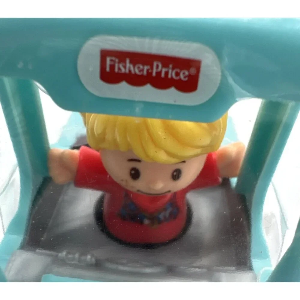 Fisher Price Little People Blue Jeep with Girl Figure Set Pretend Play Toy NEW